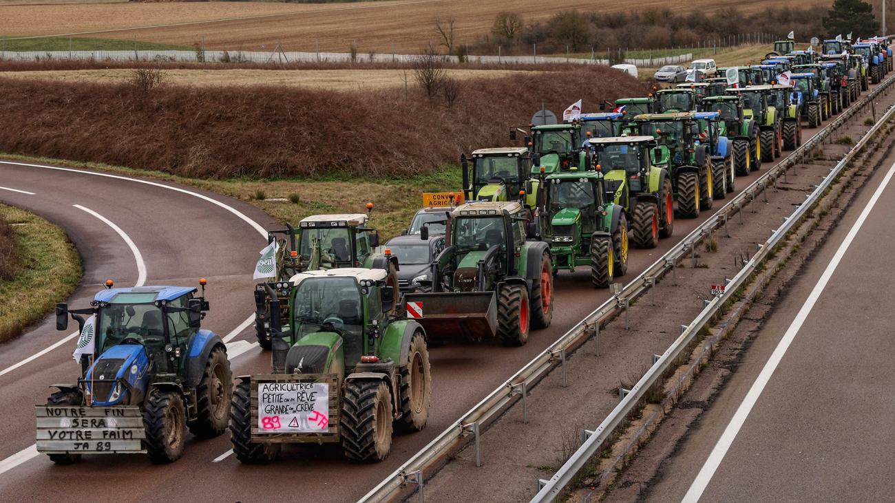 Les Syndicats D’agriculteurs Annoncent Un Blocage De Paris à Partir Du ...